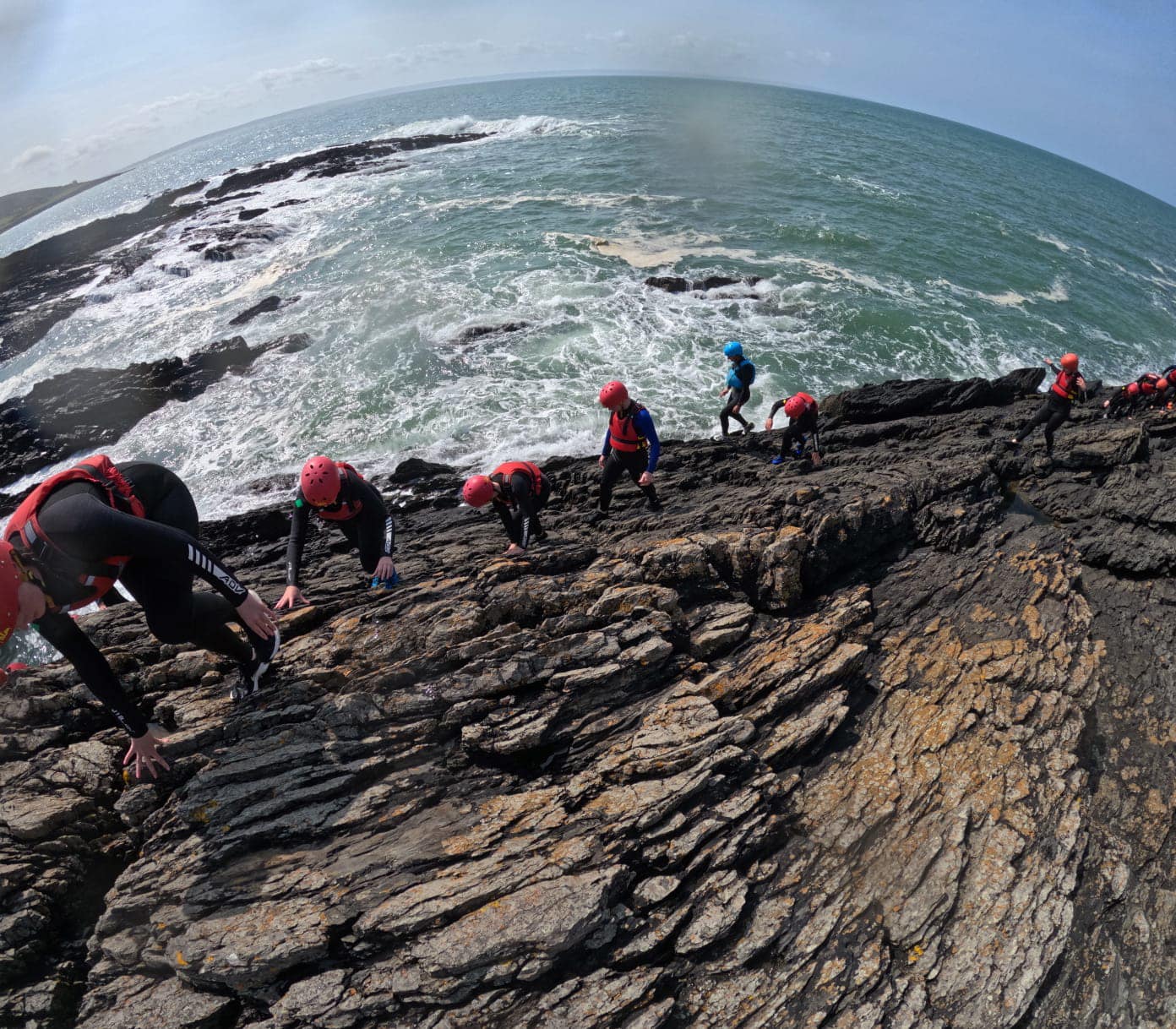 The four coasteering skills