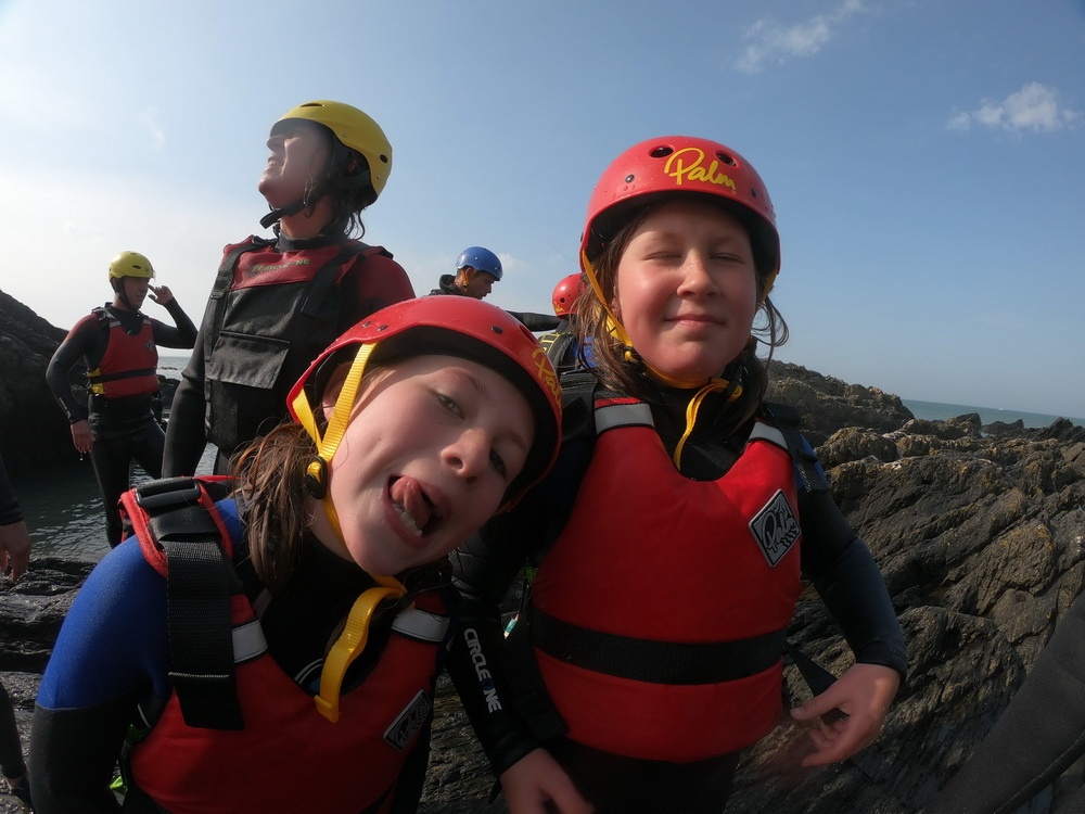 Coasteering Trips for Families and Groups