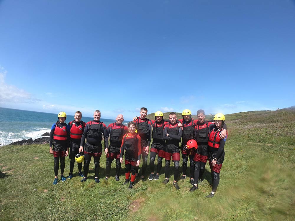 Coasteering for Stag and Hen Parties in North Devon