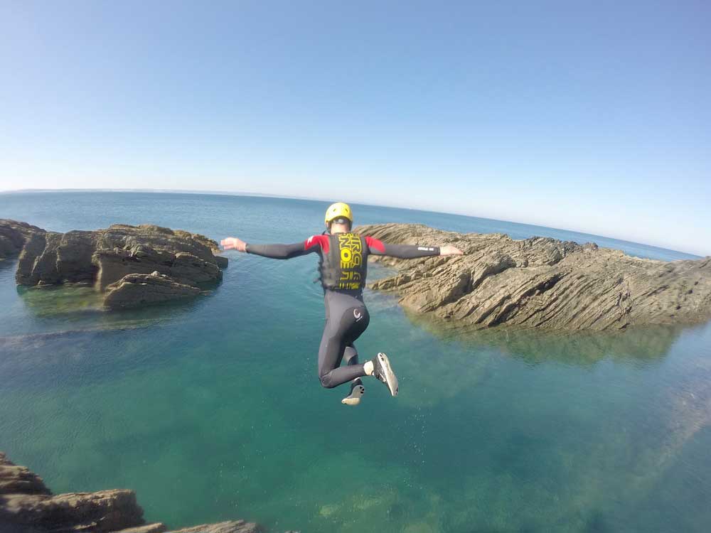 Coasteering Croyde, North Devon