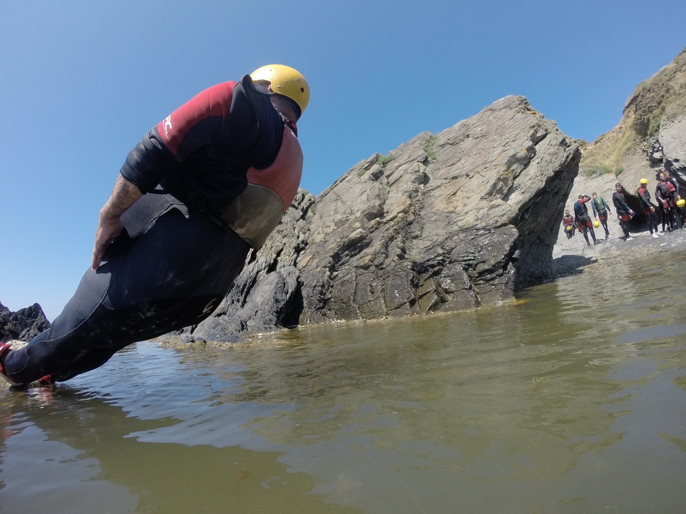 Coasteering Croyde, North Devon