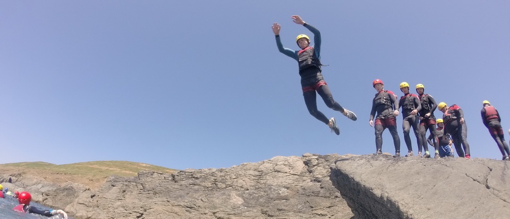 Coasteering Croyde, North Devon