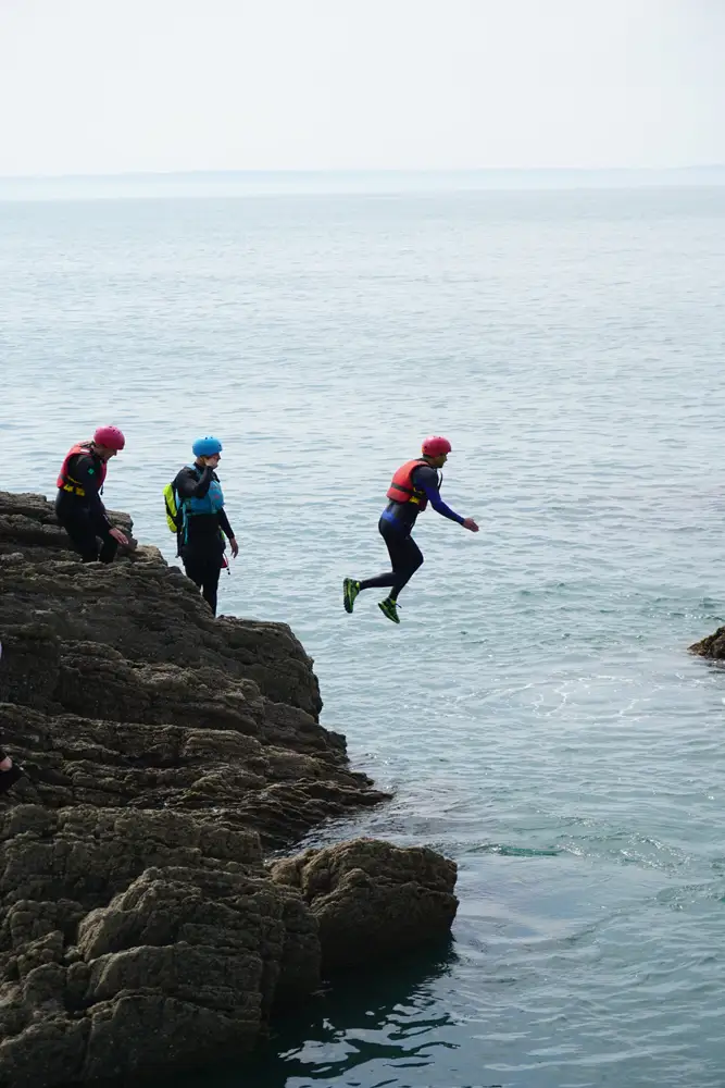 coasteering with coastline sports in north devon