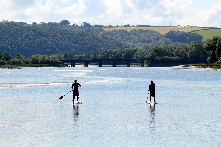 Stand-up paddle boarding (SUP) North Devon