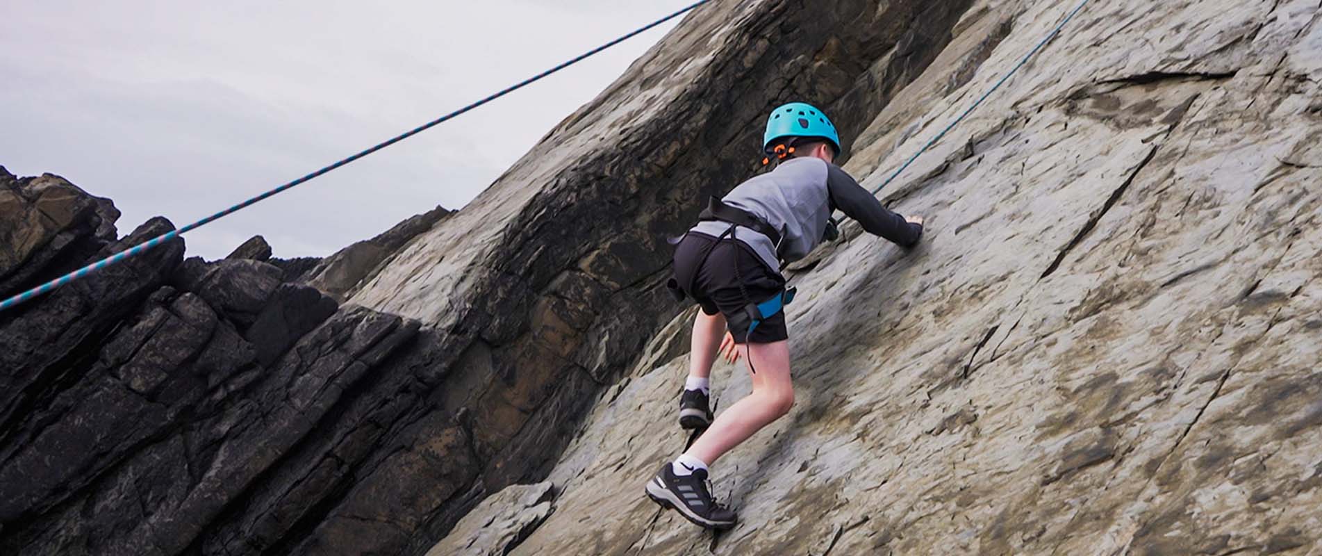 Climbing Croyde, North Devon