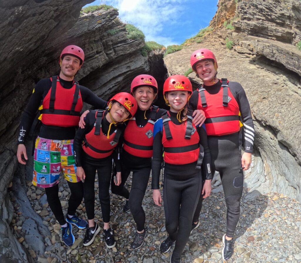 Family Friedly Coasteering Adventures at Croyde