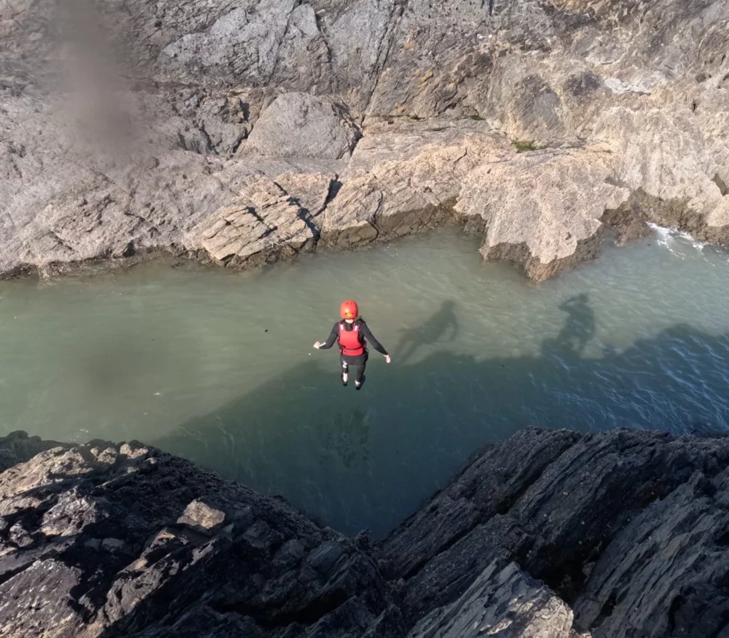 Coasteering Trips at Croyde Bay. North Devon